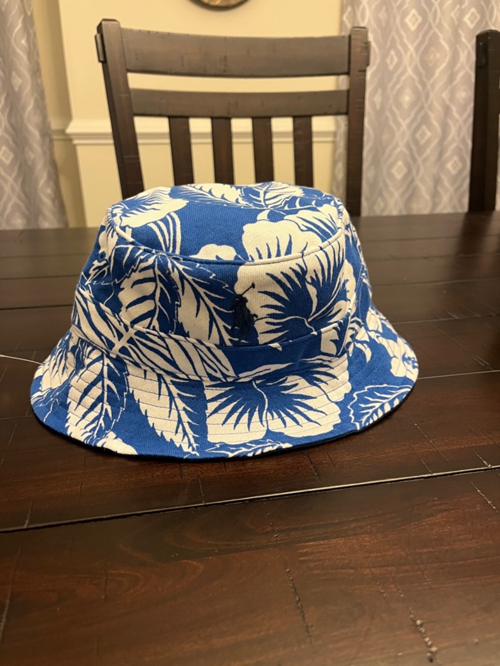 Polo Ralph Lauren Floral Bucket Hat blue new Mens Size Small / Medium